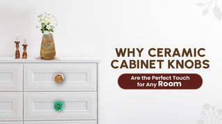 Ceramic Cabinet Knobs are the perfect for any room 