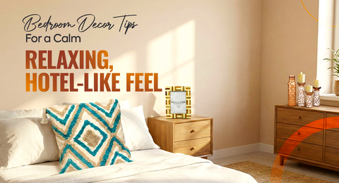 Bedroom Decor Tips for a Calm, Relaxing, Hotel-Like Feel