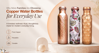 Copper Water Bottle for Everyday Use