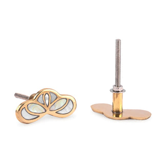Kate Brass Knobs | Mother of Pearl (Set of 6)