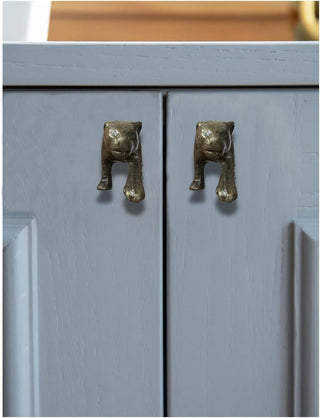Leopard Metal Knobs (Set of 6)