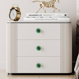 Cassandra Cabinet Knobs Set of 6 Green