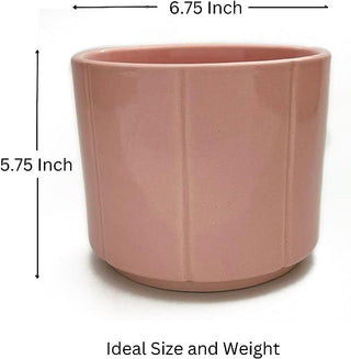 Pink Ceramic Pot