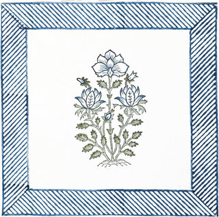 Chloe Cotton Napkin - Hand Blockprint (Set of 4)