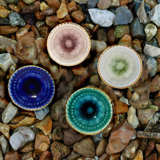 Marrakesh Ceramic Knob Turquoise ( Set Of 6 )
