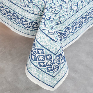 Atlas Cotton Table Cloth - Hand Blockprint