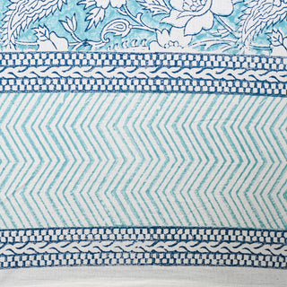 Zoe Cotton Table Cloth - Hand Blockprint