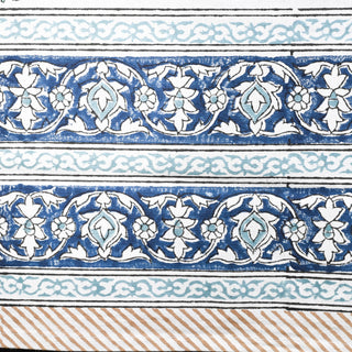 Eros Cotton Table Cloth - Hand Blockprint