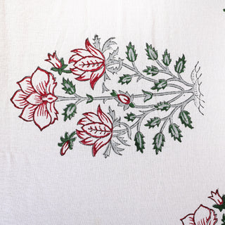 Agatha Cotton Table Cloth - Hand Blockprint