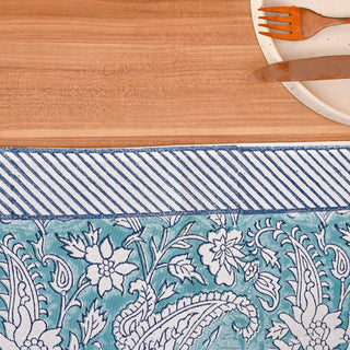 Zoe Cotton Table Runner Hand Blockprint