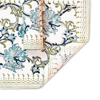 Acantha Cotton Placemat Set of 4 Hand Blockprint