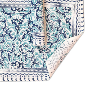 Atlas Cotton Placemat Set of 4 Hand Blockprint