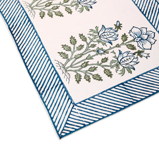 Chloe Cotton Placemat Set of 4 Hand Blockprint