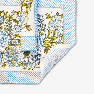 Daphne Cotton Placemat Set of 4 Hand Blockprint