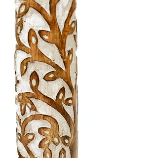 Full Leaf Wooden Candle Holder (Set of 3)