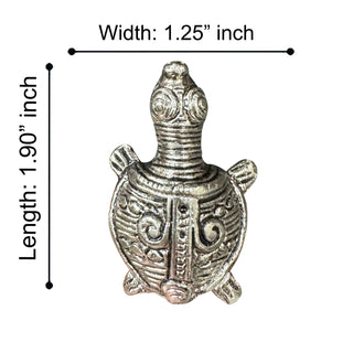 Tortoise Metal Knobs (Set of 6)