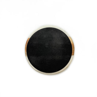 Round Marble Coaster with Wooden (Set of 6)
