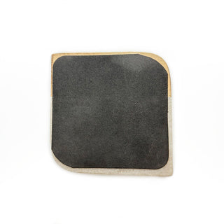 Beige Marble and Wood Coaster (Set of 6)
