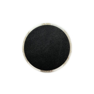 Round Marble Coaster with 3 Beige Stripe (Set of 6)