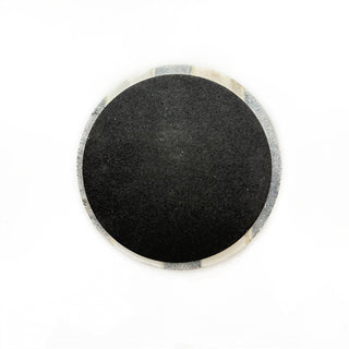 Marble Coaster 3 Black Stripe (Set of 6)