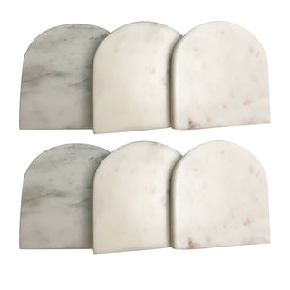 U Shape Marble Coaster (Set of 6)