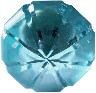 Blue Cut Tomato Glass Knob (Set of 6)