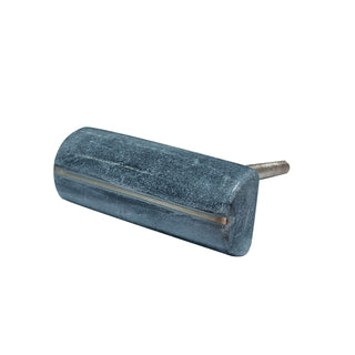 Ellipse grey marble knob ( set of 6 )