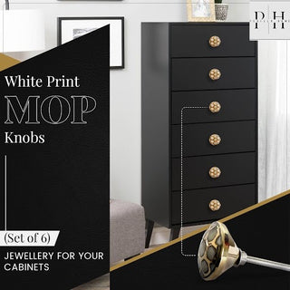 Mother of pearl knobs