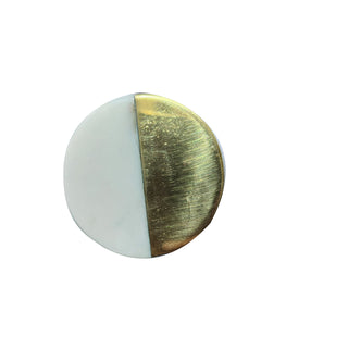 Luna marble knob ( set of 6)