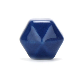 Hexagon Ceramic Small Blue ( Set Of 6 ) - Perilla Home