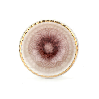 Marrakech Ceramic Knob Pink ( Set Of 6 ) - Perilla Home