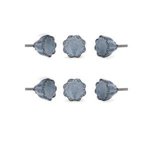 Begonia Ceramic Knob ( Set Of 6 ) - Perilla Home