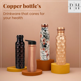 Copper Sipper Bottle (Mint)