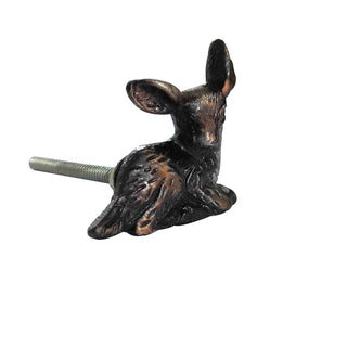 Deer Brass Knobs (Ser of 6)