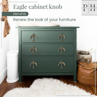 Eagle Cabinet Metal Knobs (Set of 6)