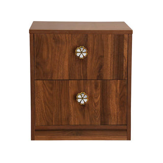 Eva Brass Knobs | Mother of Pearl (Set of 6)