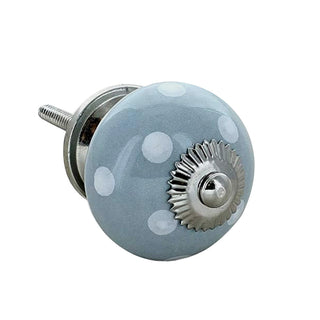 Handmade Sikar Ceramic Knob ( Set of 8 )