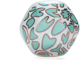 Hollyhock Green Knob ( Set of 6 )