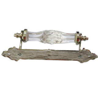 Mugal Glass Decorative Furniture Handle ( chrome)
