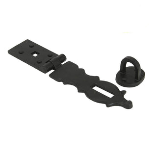 Black Metal Hasp Set of 2