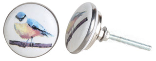Bird Design Ceramic Drawer Knobs ( Set of 8 )