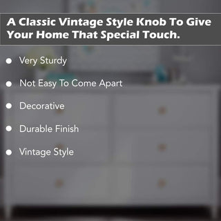 Transparent Rose Glass Knobs (Set of 6)