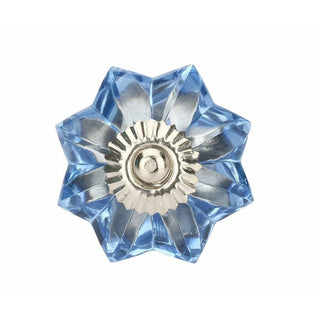 Cola Water Melon Glass Knobs ( Chrome ) (Set of 6)