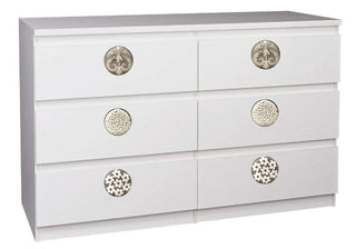 Flower Design Ceramic Knobs - Perilla Home