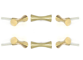 Golden Royan Metal Knobs (Set of 6)
