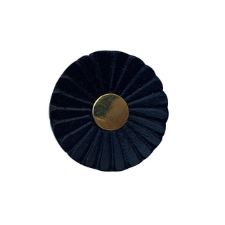 Siena Blue Wooden Knobs (Set of 6)