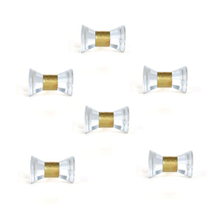 Shiva acrylic knobs (set of 6)