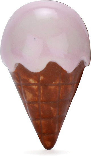 Decorative Ice Cream Shape Ceramic Knobs ( Set of 6 )