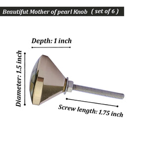Mother of pearl knobs