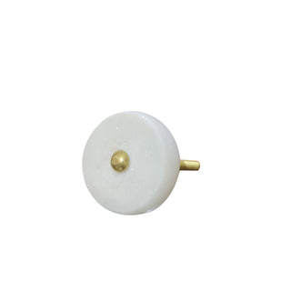 Tyre  white Stone Knobs set of 6